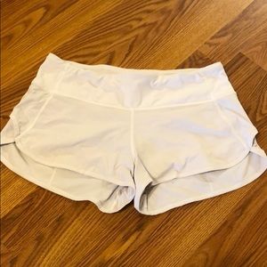 Lululemon hotty-hot speed shorts